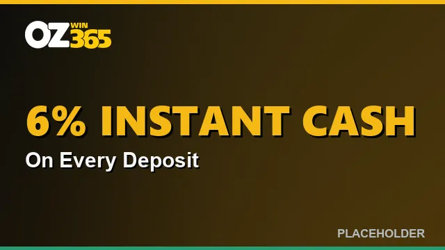 ozwin365ph 6% instant cash on every deposit