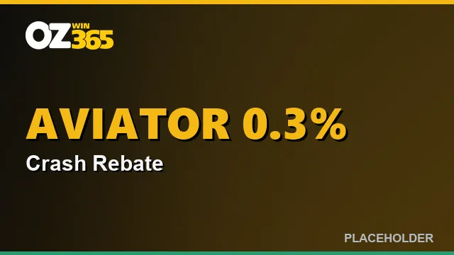 ozwin365ph Aviator 0.3% rebate
